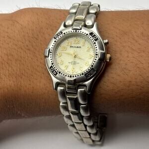 Silver Milan Men's Watch